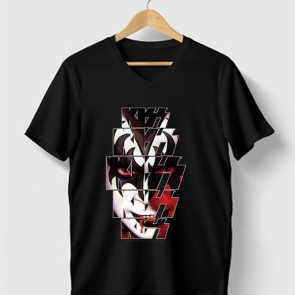 kiss the band -  Kiss Band The The Demon Face Kiss Logo307 - Picture 1 of 2